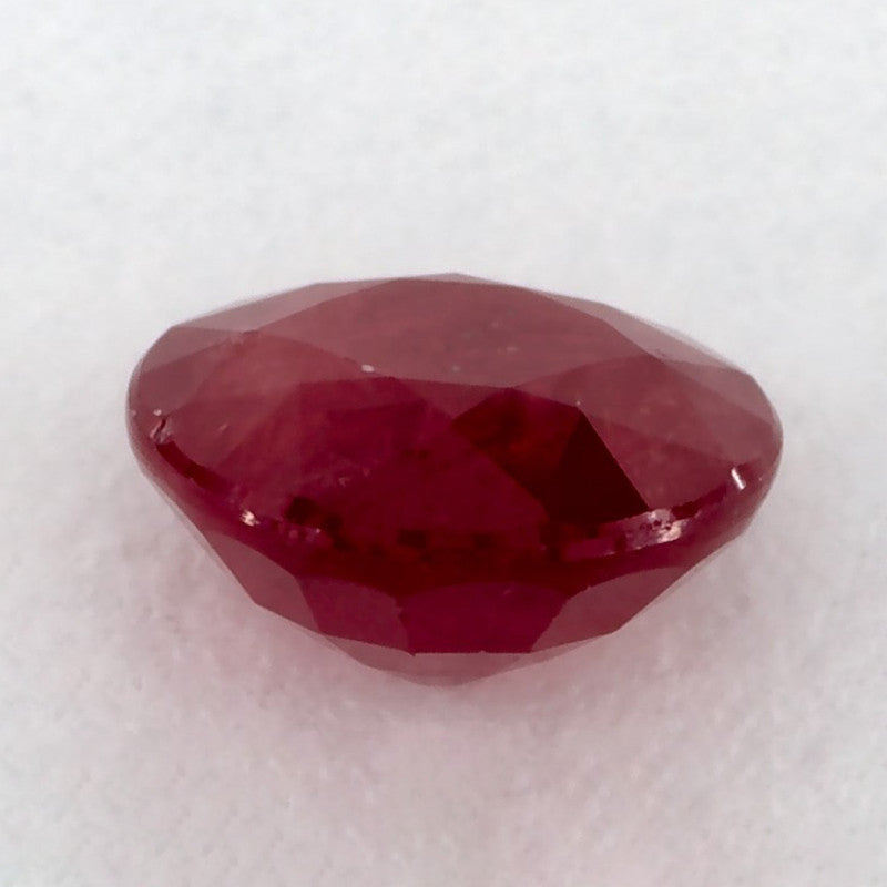 1.03 Carat Round Natural Red Ruby