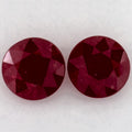 1.73 Carat Round Natural Red Ruby