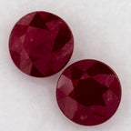 1.73 Carat Round Natural Red Ruby