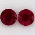 1.81 Carat Round Natural Red Ruby