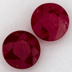 1.81 Carat Round Natural Red Ruby