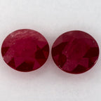 1.81 Carat Round Natural Red Ruby
