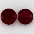 1.89 Carat Round Natural Red Ruby