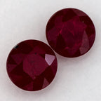 1.89 Carat Round Natural Red Ruby