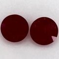 1.95 Carat Round Natural Red Ruby