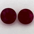 2.20 Carat Round Natural Red Ruby