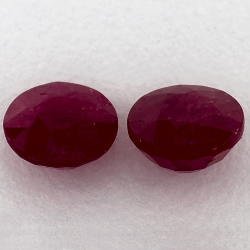 2.20 Carat Round Natural Red Ruby