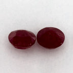 2.37 Total Carat Weight Round Natural Red Ruby