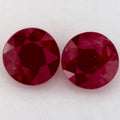 2.51 Carat Round Natural Red Ruby