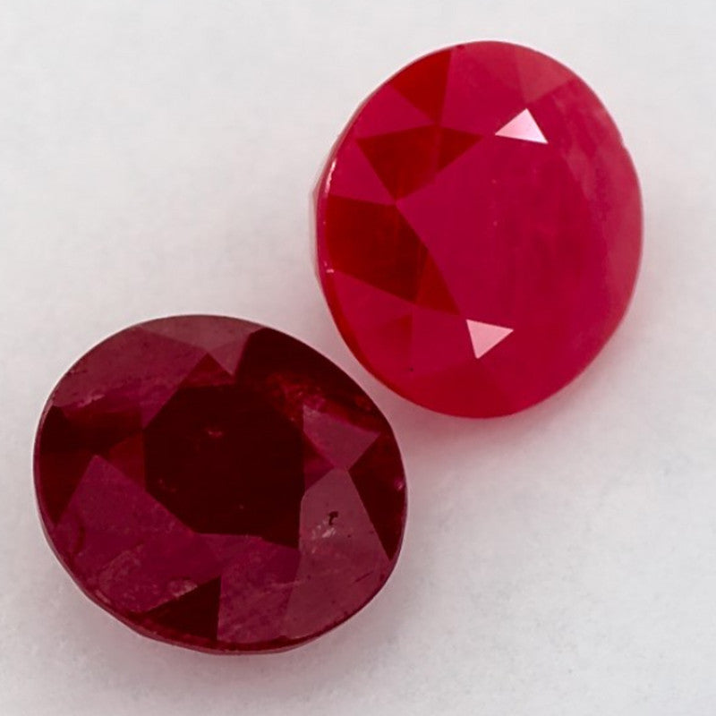 2.53 Carat Round Natural Red Ruby