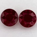 2.70 Carat Round Natural Red Ruby