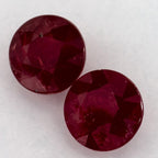 2.70 Carat Round Natural Red Ruby