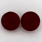 3.21 Carat Round Natural Red Ruby