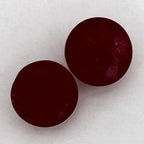 3.21 Carat Round Natural Red Ruby