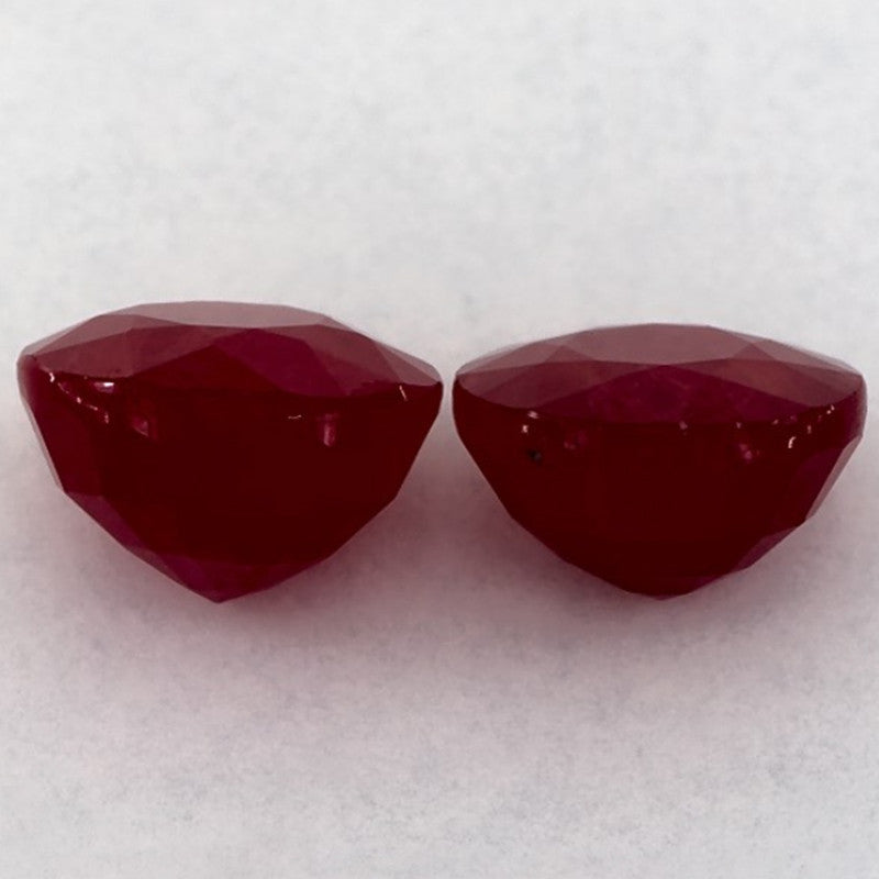 3.22 Carat Round Natural Red Ruby