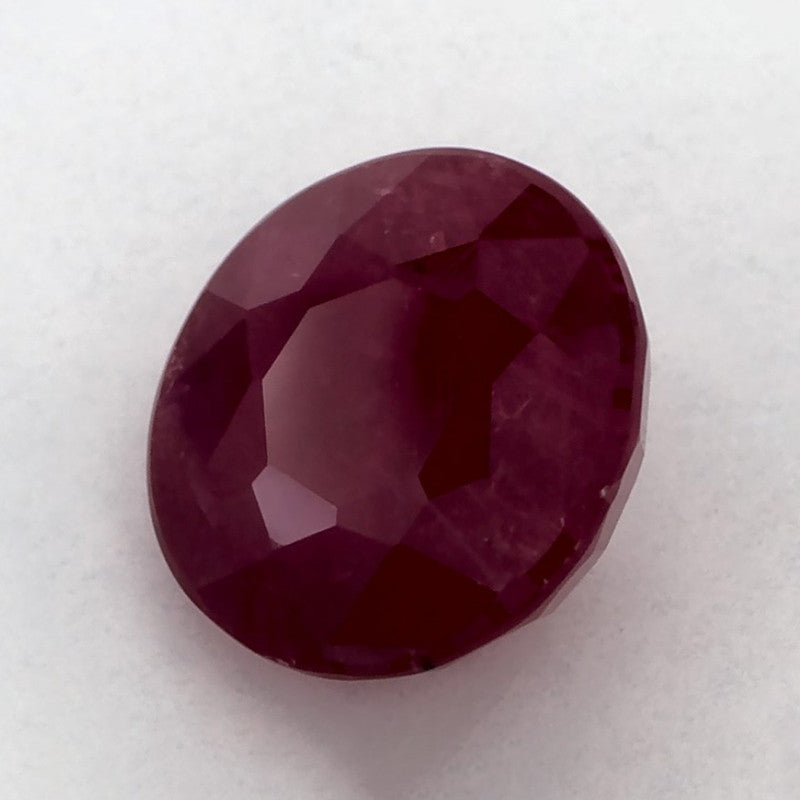 1.45 Carat Round Natural Red Ruby