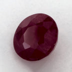 1.45 Carat Round Natural Red Ruby