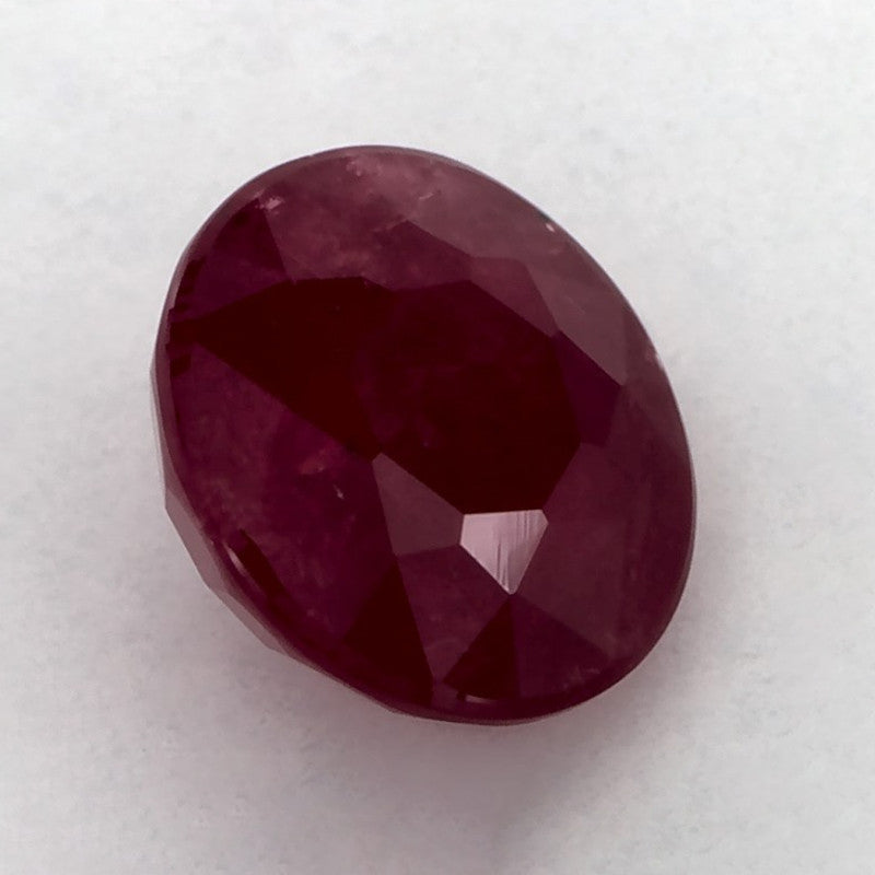 1.45 Carat Round Natural Red Ruby