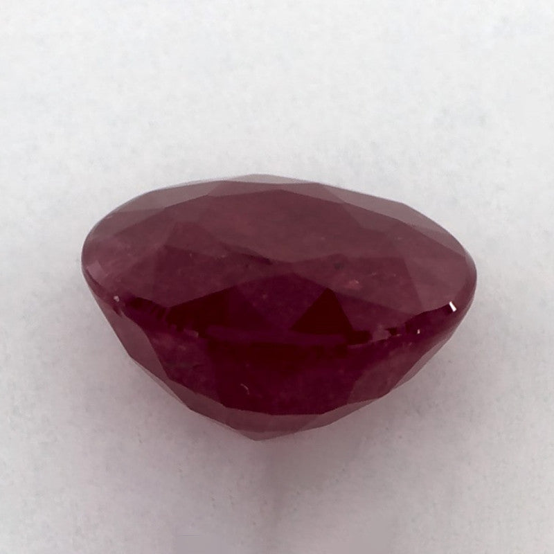 1.45 Carat Round Natural Red Ruby