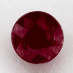 1.63 Carat Round Natural Red Ruby