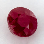 2.13 Carat Round Natural Red Ruby