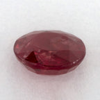 0.91 Carat Round Natural Red Ruby