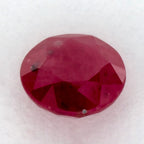 0.93 Carat Round Natural Red Ruby