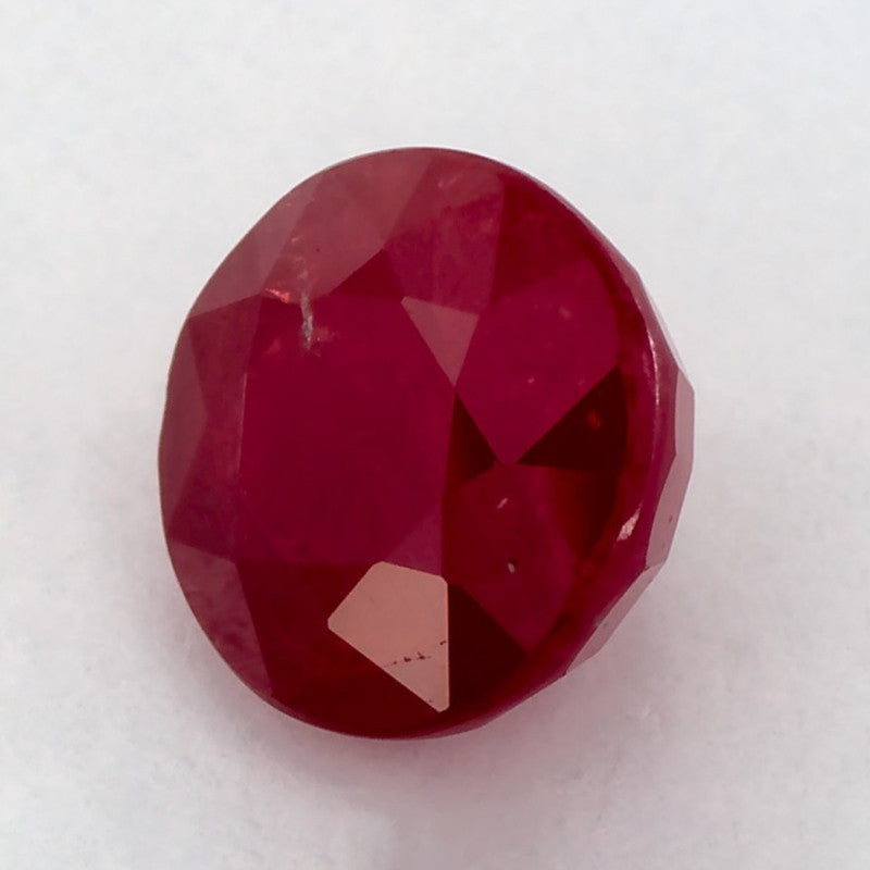 1.46 Carat Round Natural Red Ruby