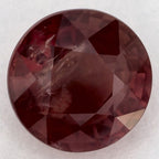 0.99 Carat Round Natural Red Ruby
