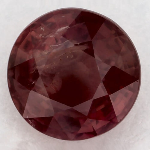 0.99 Carat Round Natural Red Ruby
