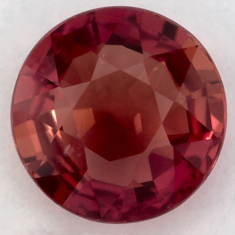 1.18 Carat Round Natural Red Ruby