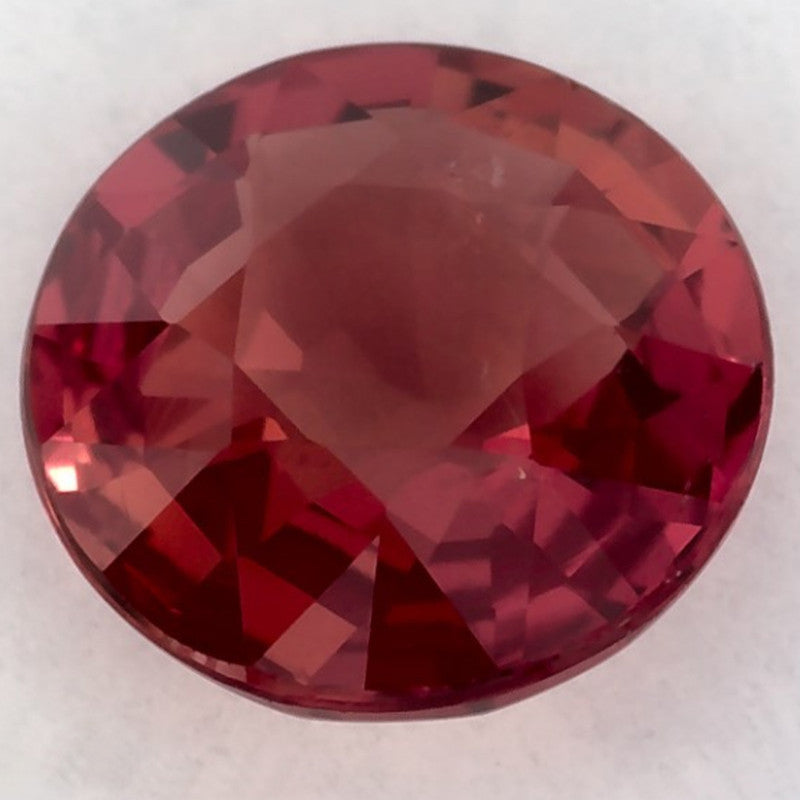 1.18 Carat Round Natural Red Ruby