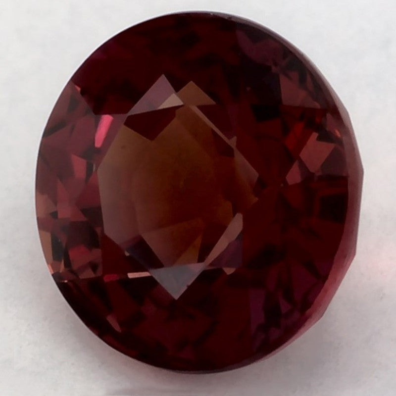 1.25 Carat Round Natural Red Ruby