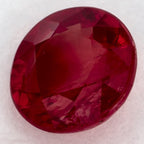 1.02 Carat Round Natural Red Ruby