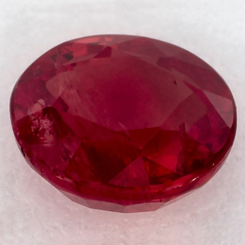 1.02 Carat Round Natural Red Ruby