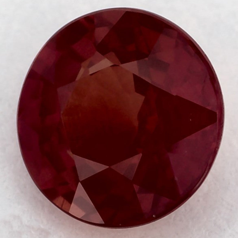 1.16 Carat Round Natural Red Ruby