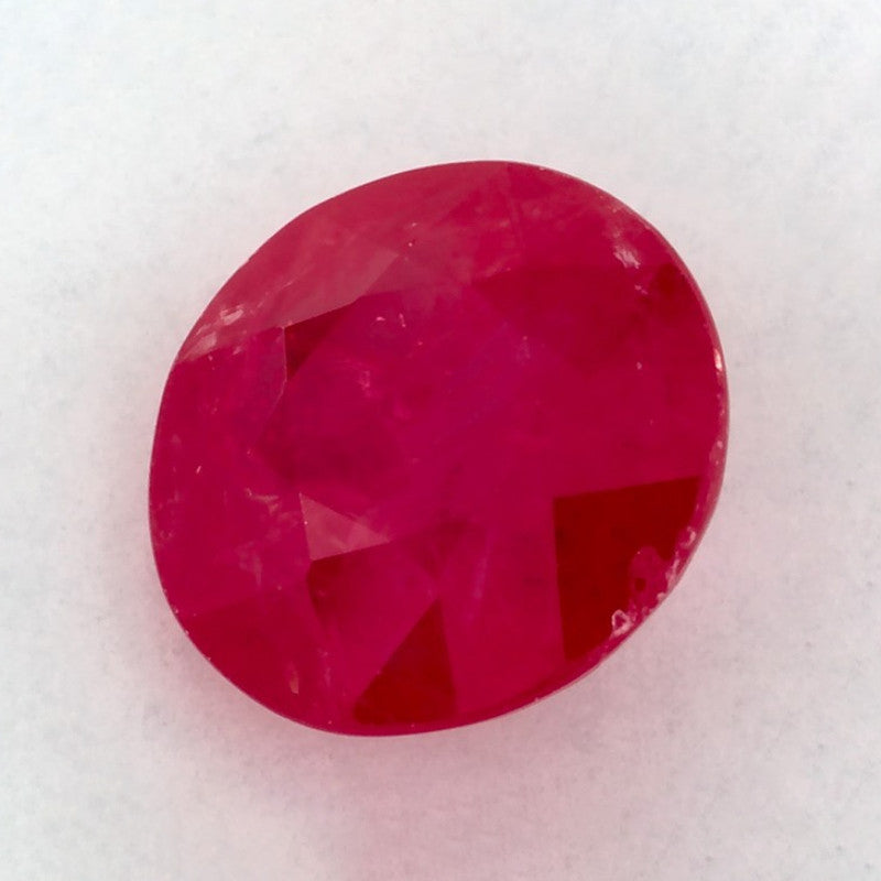 1.63 Carat Round Natural Red Ruby