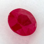 1.63 Carat Round Natural Red Ruby