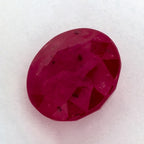 1.92 Carat Round Natural Red Ruby