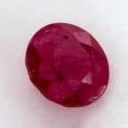 1.92 Carat Round Natural Red Ruby