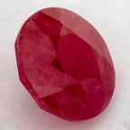 1.91 Carat Round Natural Red Ruby