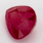 2.45 Carat Pear Natural Red Ruby