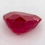 2.45 Carat Pear Natural Red Ruby