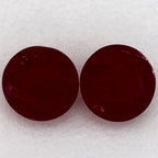 1.79 Carat Round Natural Red Ruby
