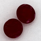 1.79 Carat Round Natural Red Ruby