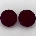 2.04 Carat Round Natural Red Ruby