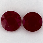 2.13 Carat Round Natural Red Ruby