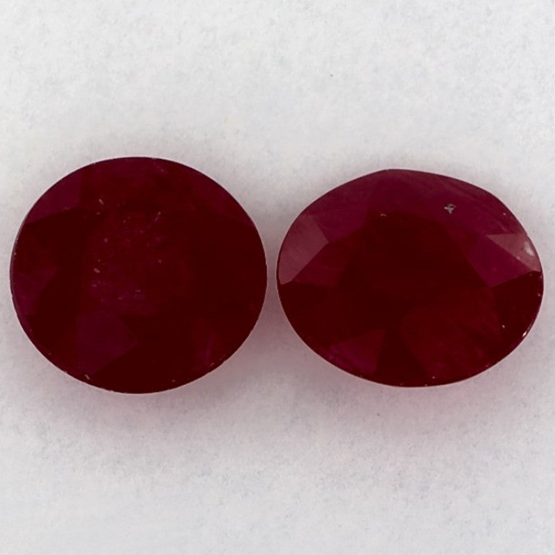 2.13 Carat Round Natural Red Ruby