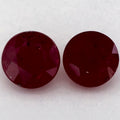2.29 Carat Round Natural Red Ruby