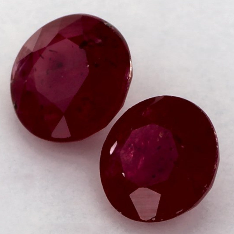 2.29 Carat Round Natural Red Ruby